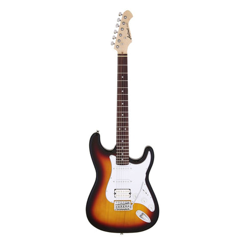 Aria Pro II Guitarra Eléctrica STG-004 HSS Tremolo Stratocaster Sunburst