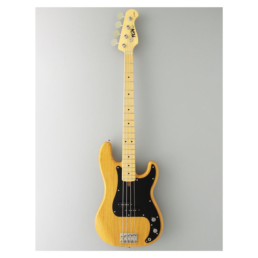 FGN Bajo Eléctrico Neo Classic Vintage Natural + Funda FGN