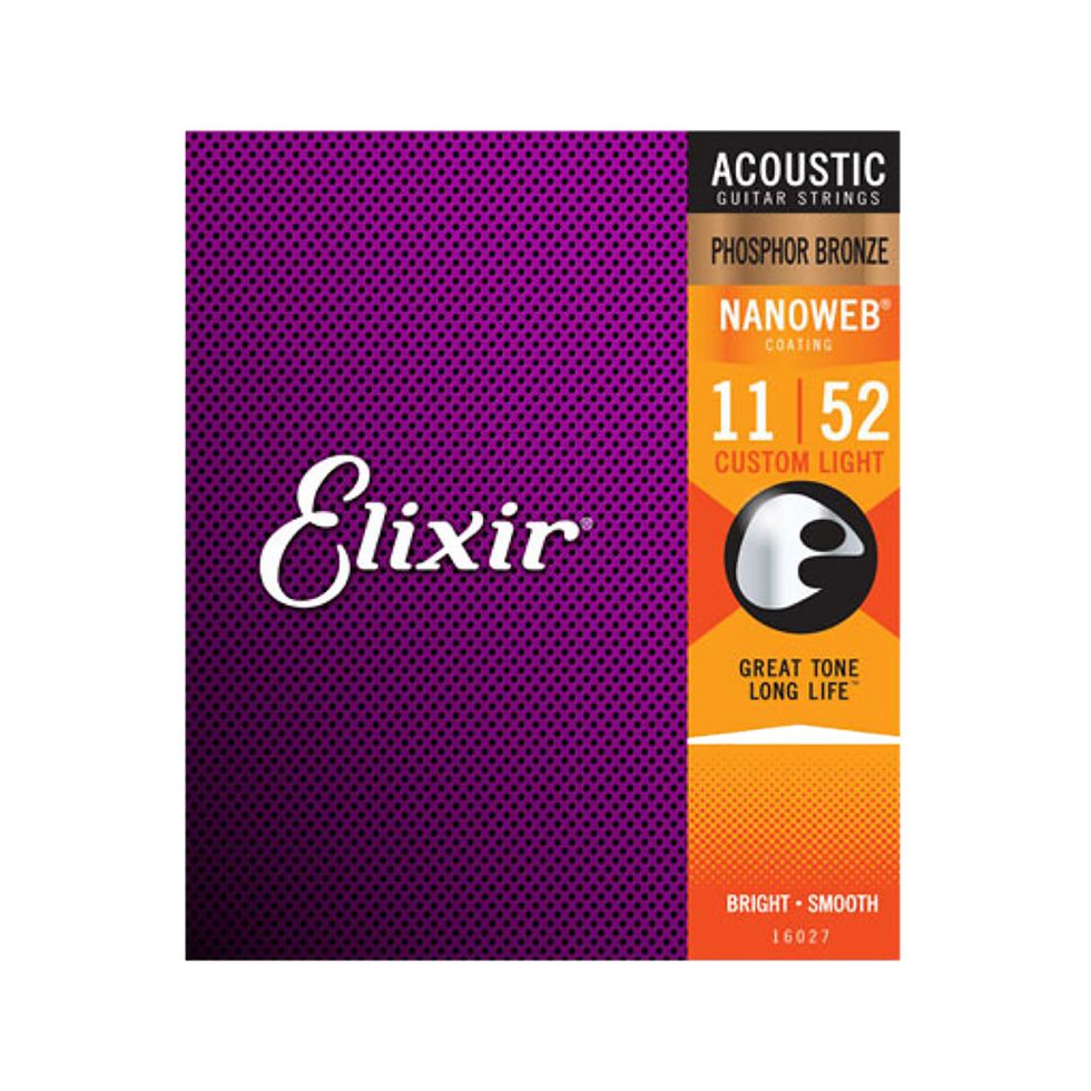 Elixir Acústica Nanoweb Fósforo Bronce 11-52