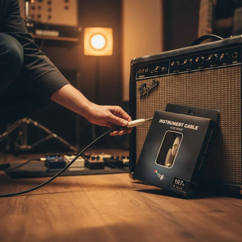 Black Smith Cable Instrumento Serie Mute (Kill Switch) 6m - Plug Recto / L