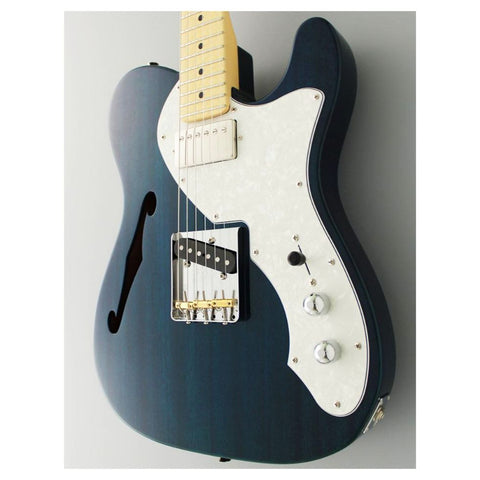 FGN Guitarra Eléctrica Neo Classic Telecaster Transparent Blue + Funda FGN