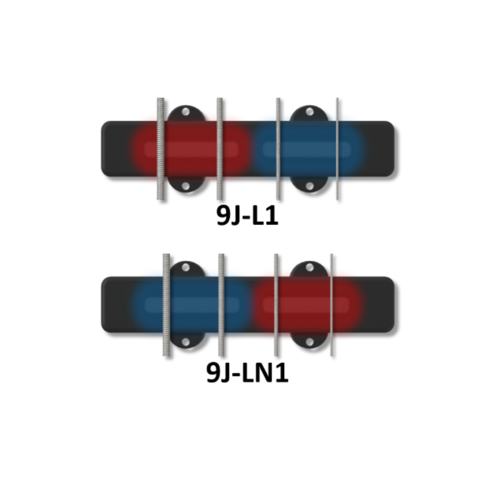 Bartolini 4 Cuerdas Original Dual Coil J-Bass - 9J1 L/LN