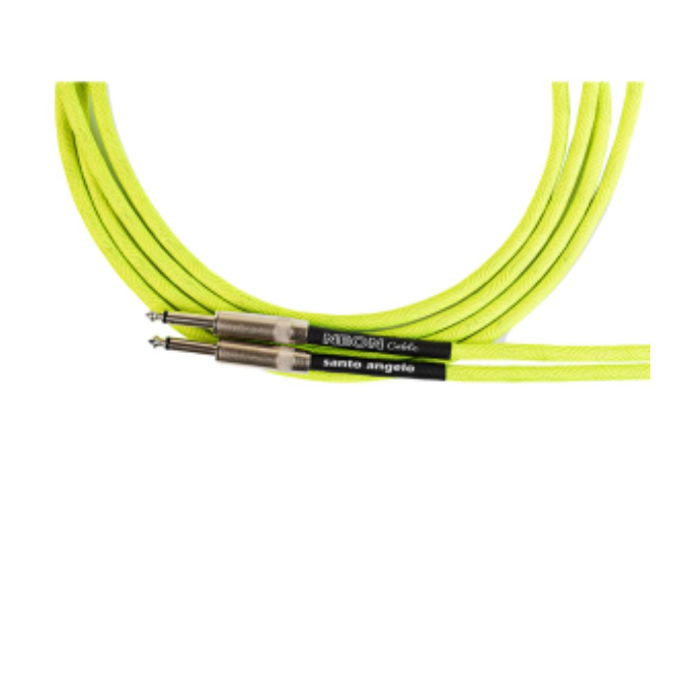 Santo Angelo Cable Instrumento NEON Green 4.57M
