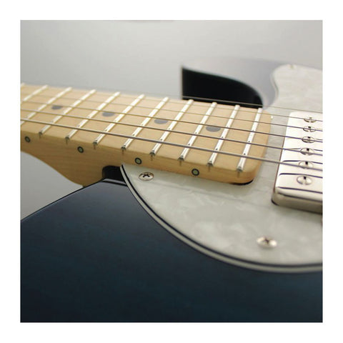 FGN Guitarra Eléctrica Neo Classic Telecaster Transparent Blue + Funda FGN
