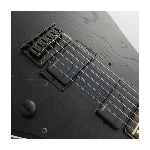 FGN Guitarra Eléctrica ILIAD J-Standard JIL3 Telecaster Open Pore Black + Funda FGN
