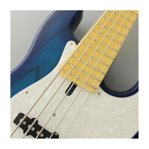 FGN Bajo Eléctrico Neo Classic See-Thru Blue Burst + Funda FGN