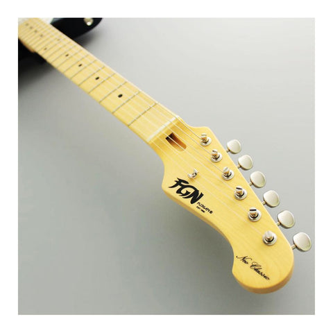 FGN Guitarra Eléctrica Neo Classic Telecaster Transparent Blue + Funda FGN