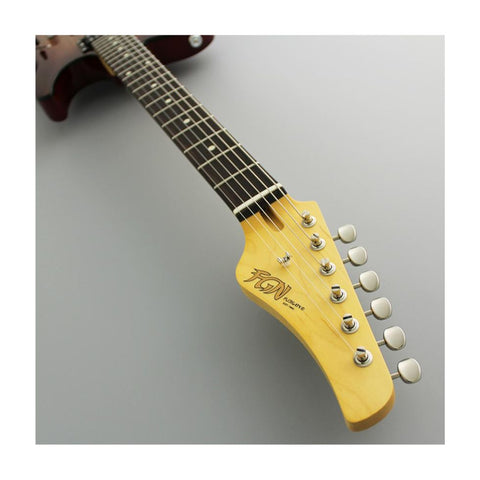 FGN Guitarra Eléctrica ILIAD J-Standard JIL2 EW2-R Telecaster Koa Natural Burst + Funda FGN