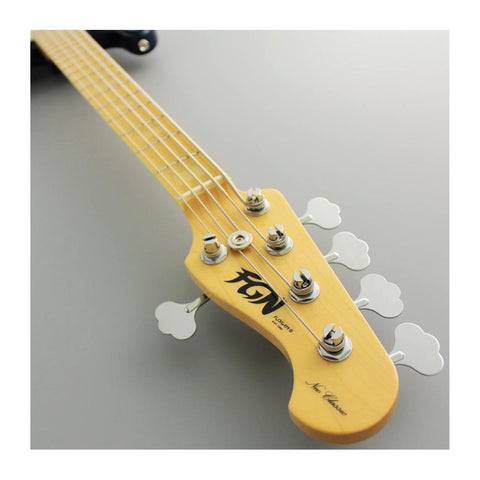 FGN Bajo Eléctrico Neo Classic See-Thru Blue Burst + Funda FGN