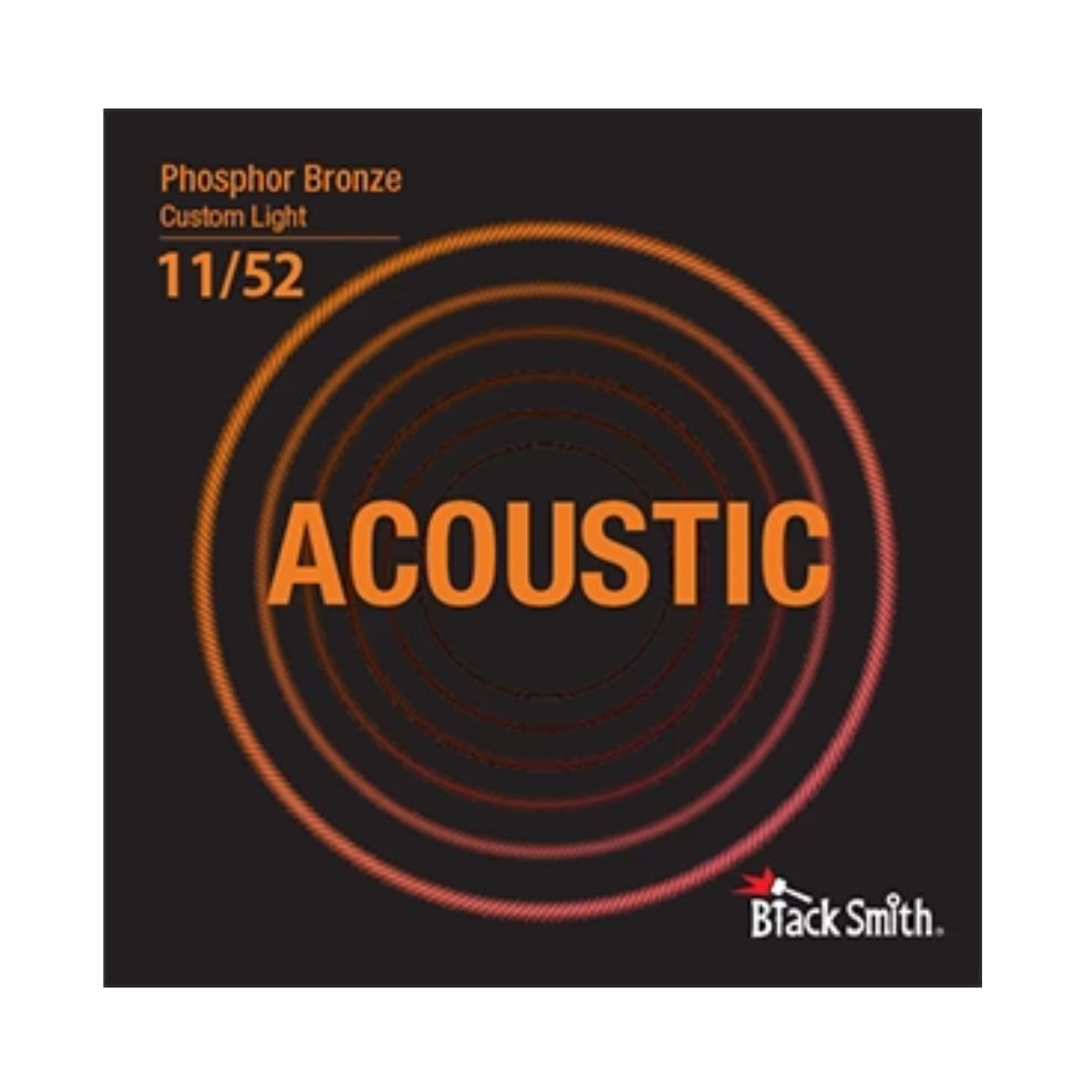 Black Smith Phosphor Bronze Custom Light 11-52