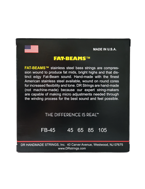 DR Strings Bajo Fat-Beams 45-105