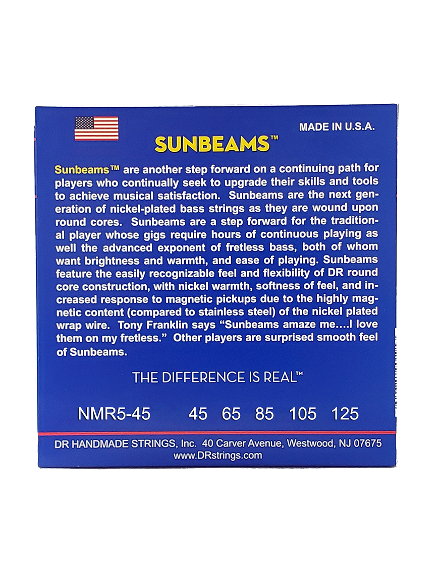 DR Strings Bajo Sunbeams 45-125