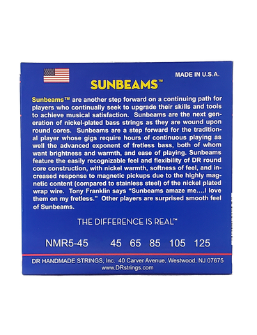 DR Strings Bajo Sunbeams 45-125