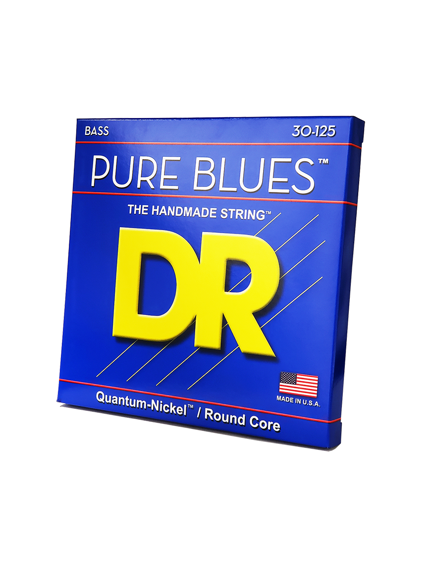 DR Strings Bajo Pure Blues 30-125