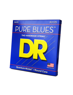 DR Strings Bajo Pure Blues 30-125