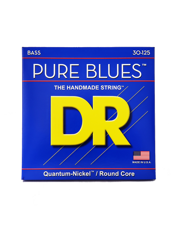 DR Strings Bajo Pure Blues 30-125