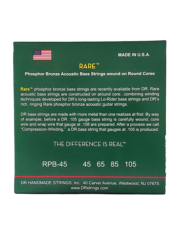 DR Strings Bajo Rare 45-105