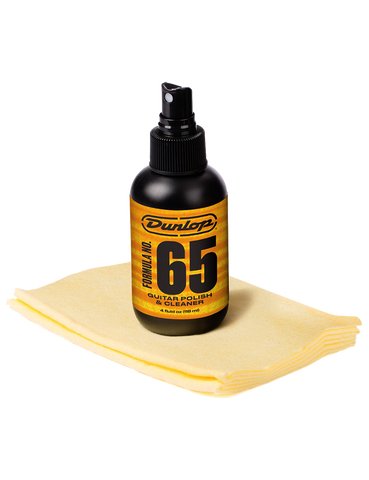 Dunlop Formula 65 - Limpiador y Abrillantador de Instrumento 118 ml + Paño