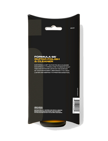 Dunlop Formula 65 - Limpiador y Abrillantador de Instrumento 118 ml + Paño