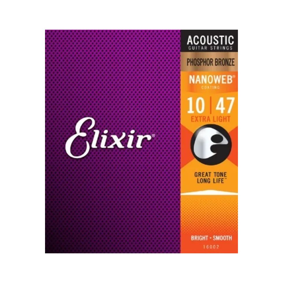 Elixir Guitarra Acústica Fósforo Bronce 10-47