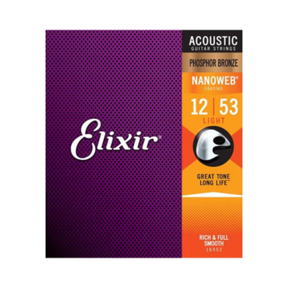 Elixir Guitarra Acústica Fósforo Bronce 12-53