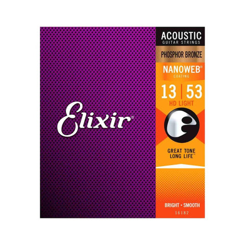 Elixir Guitarra Acústica Fósforo Bronce 13-53
