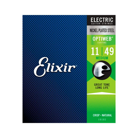 Elixir Guitarra Eléctrica Optiweb 11-49