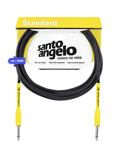 Santo Angelo Cable Instrumento Samurai 4.57M - 2 Plug Rectos
