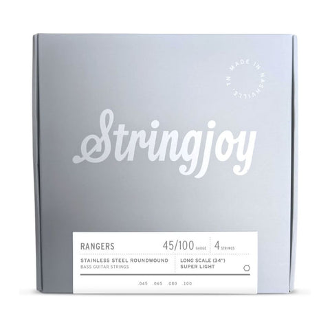 Stringjoy Rangers Stainless Steel Roundwound 45-100