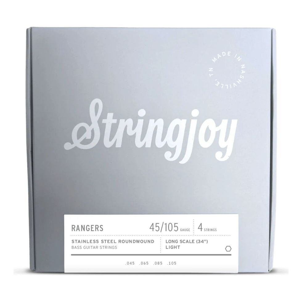Stringjoy Rangers Stainless Steel Roundwound 45-105
