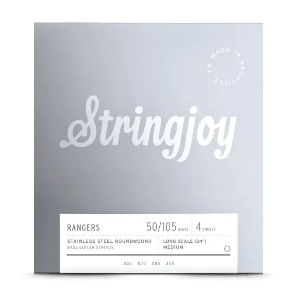 Stringjoy Rangers Stainless Steel Roundwound 50-105