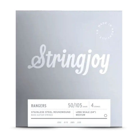 Stringjoy Rangers Stainless Steel Roundwound 50-105