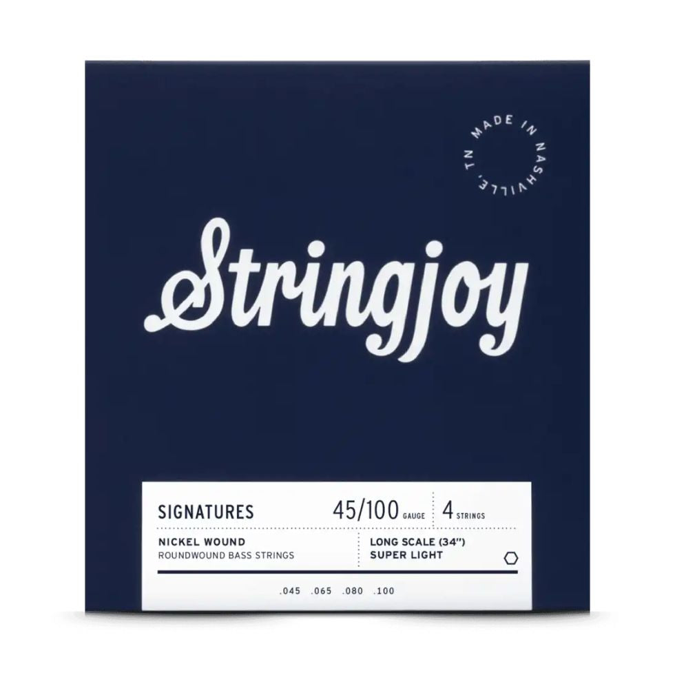 Stringjoy Signatures Nickel Wound 45-100