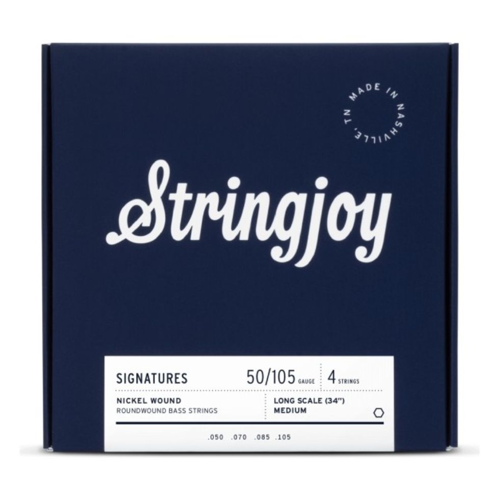 Stringjoy Signatures Nickel Wound 50-105