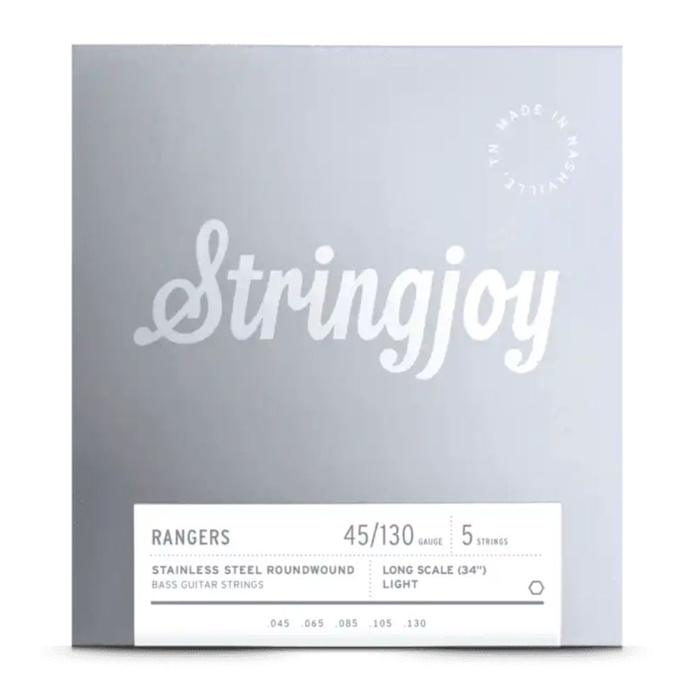 Stringjoy Rangers Stainless Steel Roundwound 45-130