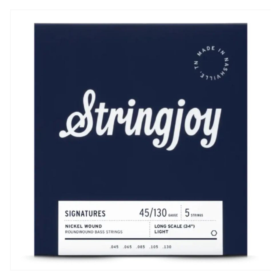 Stringjoy Signatures Nickel Wound 45-130