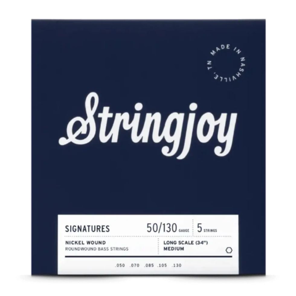 Stringjoy Signatures Nickel Wound 50-130