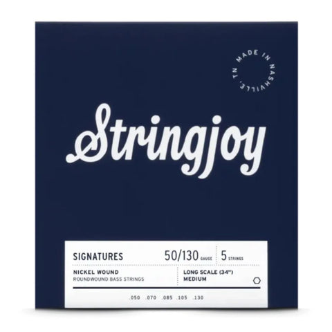 Stringjoy Signatures Nickel Wound 50-130