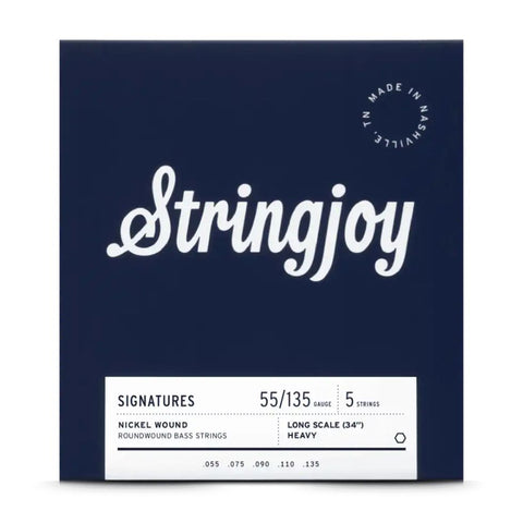 Stringjoy Signatures Nickel Wound 55-135