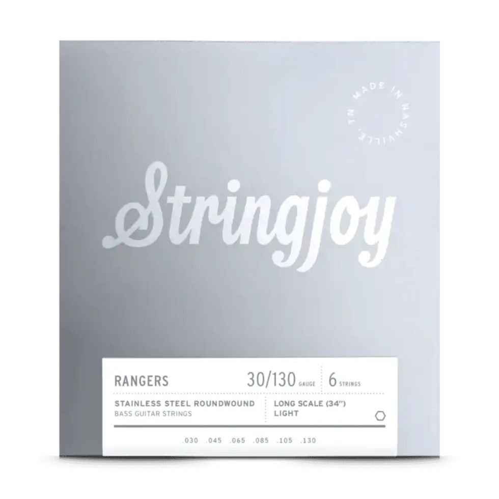 Stringjoy Rangers Stainless Steel Roundwound 30-130