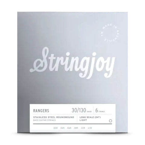 Stringjoy Rangers Stainless Steel Roundwound 30-130