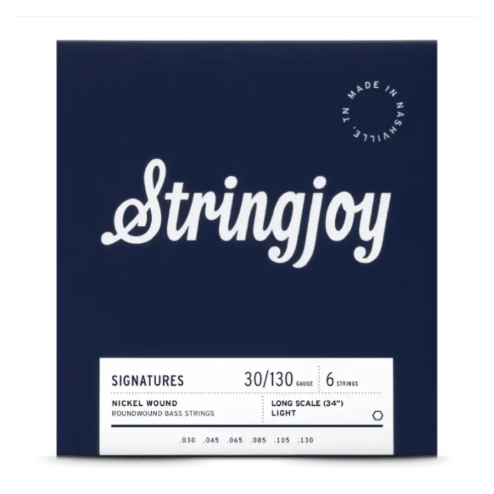 Stringjoy Signatures Nickel Wound 30-130