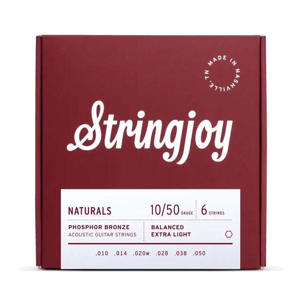 Stringjoy Natural Phosphor Bronze 10-50
