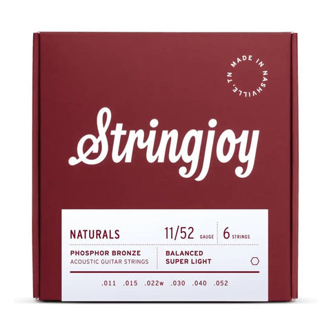 Stringjoy Natural Phosphor Bronze 11-52