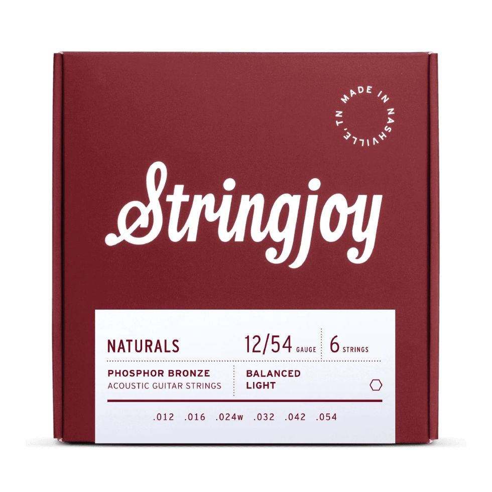 Stringjoy Natural Phosphor Bronze 12-54