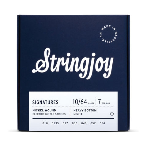 Stringjoy Signatures Nickel Wound 10-64 7 Cuerdas