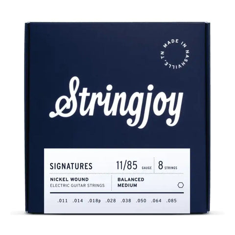 Stringjoy Signatures Nickel Wound 11-85 8 Cuerdas