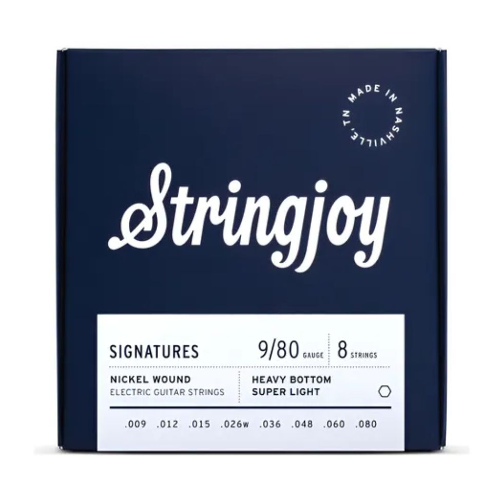 Stringjoy Signatures Nickel Wound 09-80 8 Cuerdas