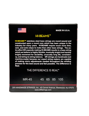 DR Strings Bajo Hi-Beams 45-105